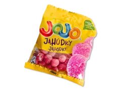  JOJO Jahůdky želé bonbóny s jahodovou příchutí 80g